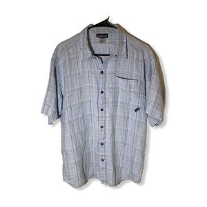 Patagonia short sleeve button down shirt
